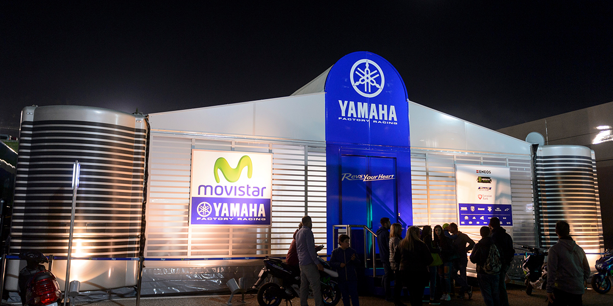 Sol & Matheson - Yamaha Racing Communications and PR - venue